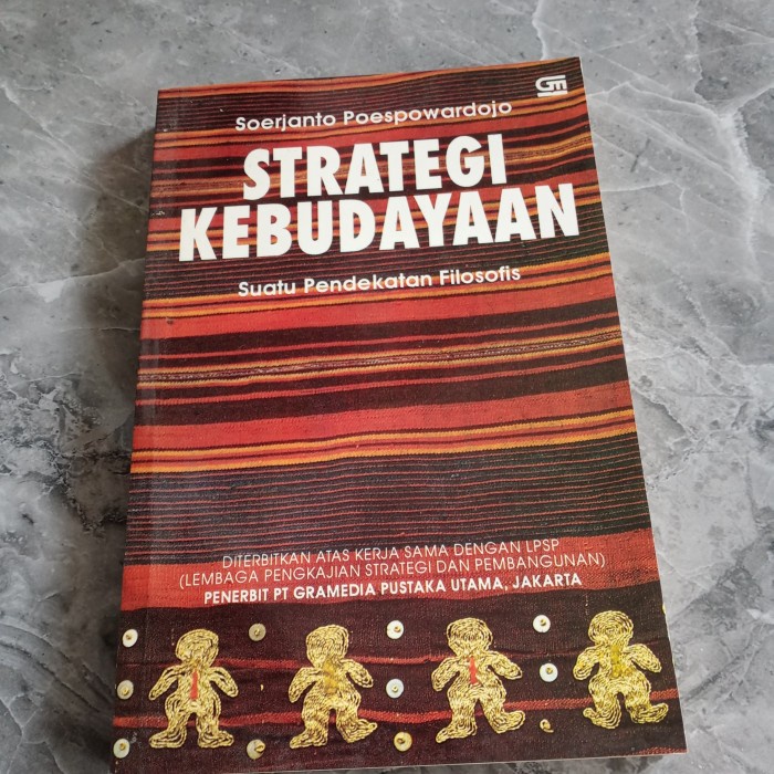 STRATEGI KEBUDAYAAN SUATU PENDEKATAN FILOSOFIS-SOERJANTO P-M7
