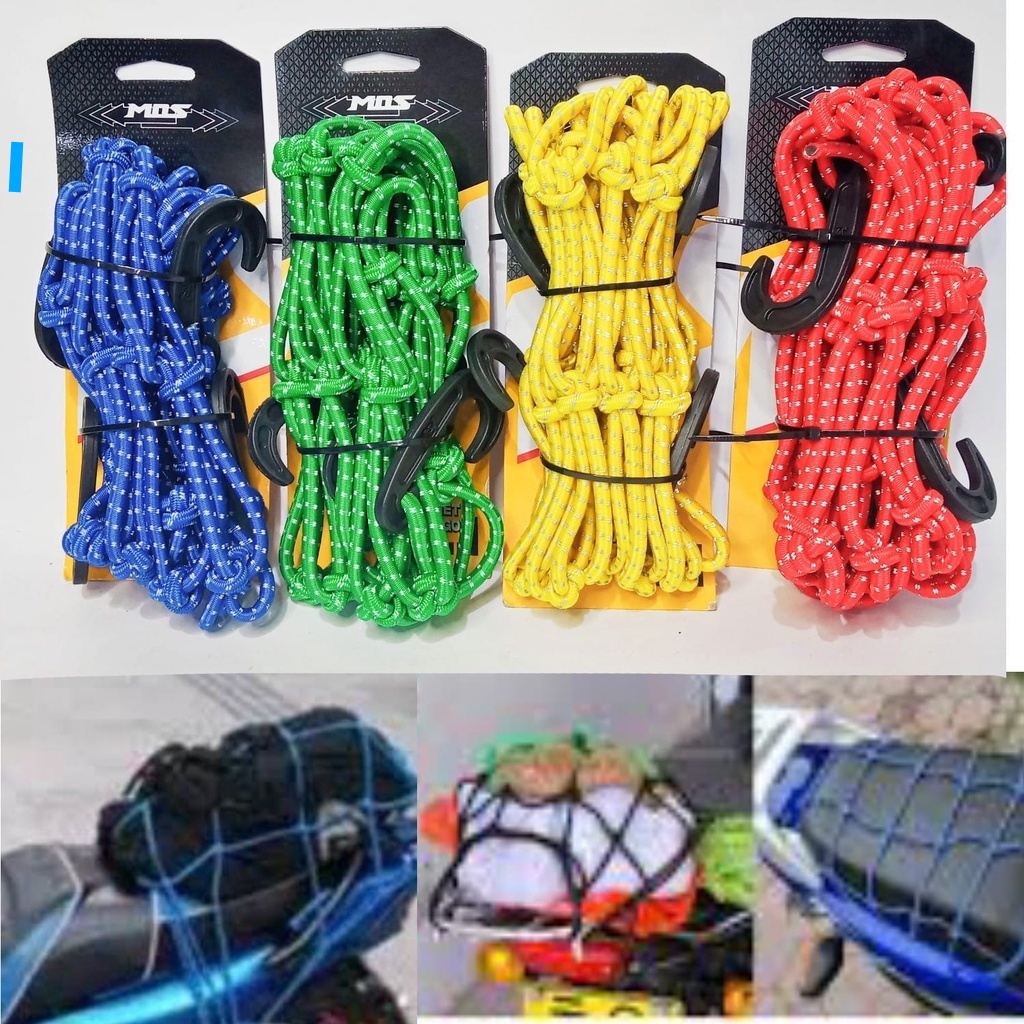 JARING HELM MOTOR BAGASI BELAKANG UNIVERSAL MOS JARING NET BAGASI