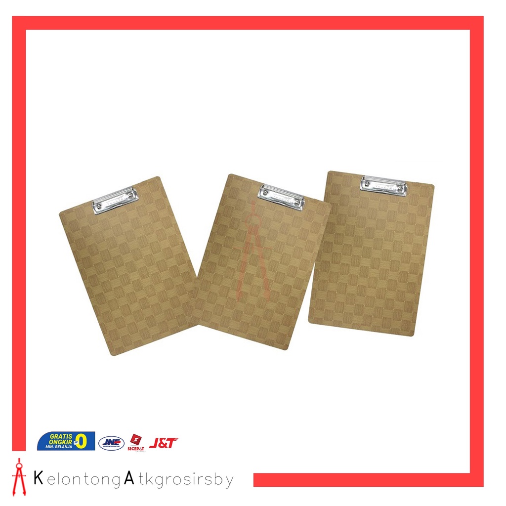 

Clipboard Motif Kayu / Papan Jalan Yamata Folio F4