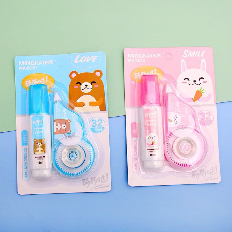 

[COLA] Tip-X 2in1 Cair Dan Kertas / Corection Pen 2 IN 1 / Tip X Cair / Tip X Kertas
