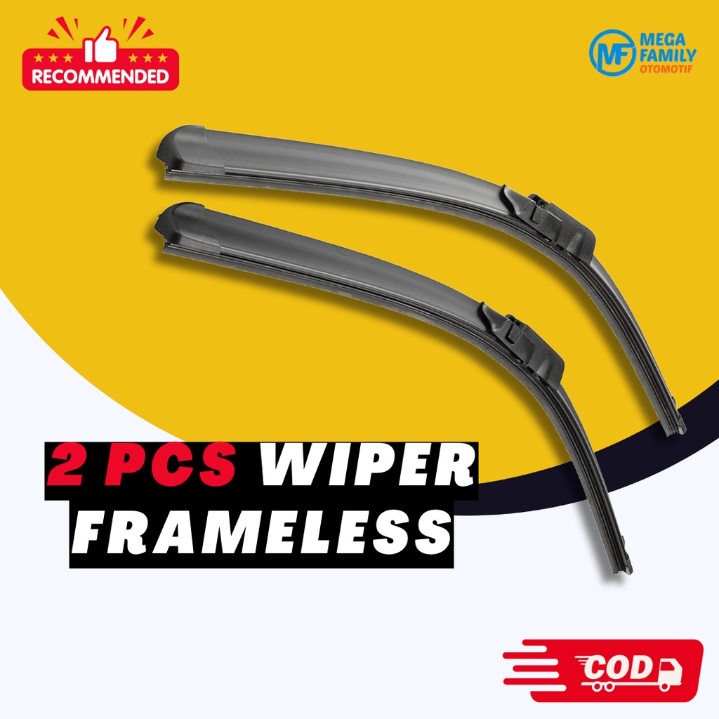 Wiper Mobil - Mitsubishi Truk Colt Diesel Canter - Sapuan Kaca Mobil Model Wiper Frameless Banana Ka