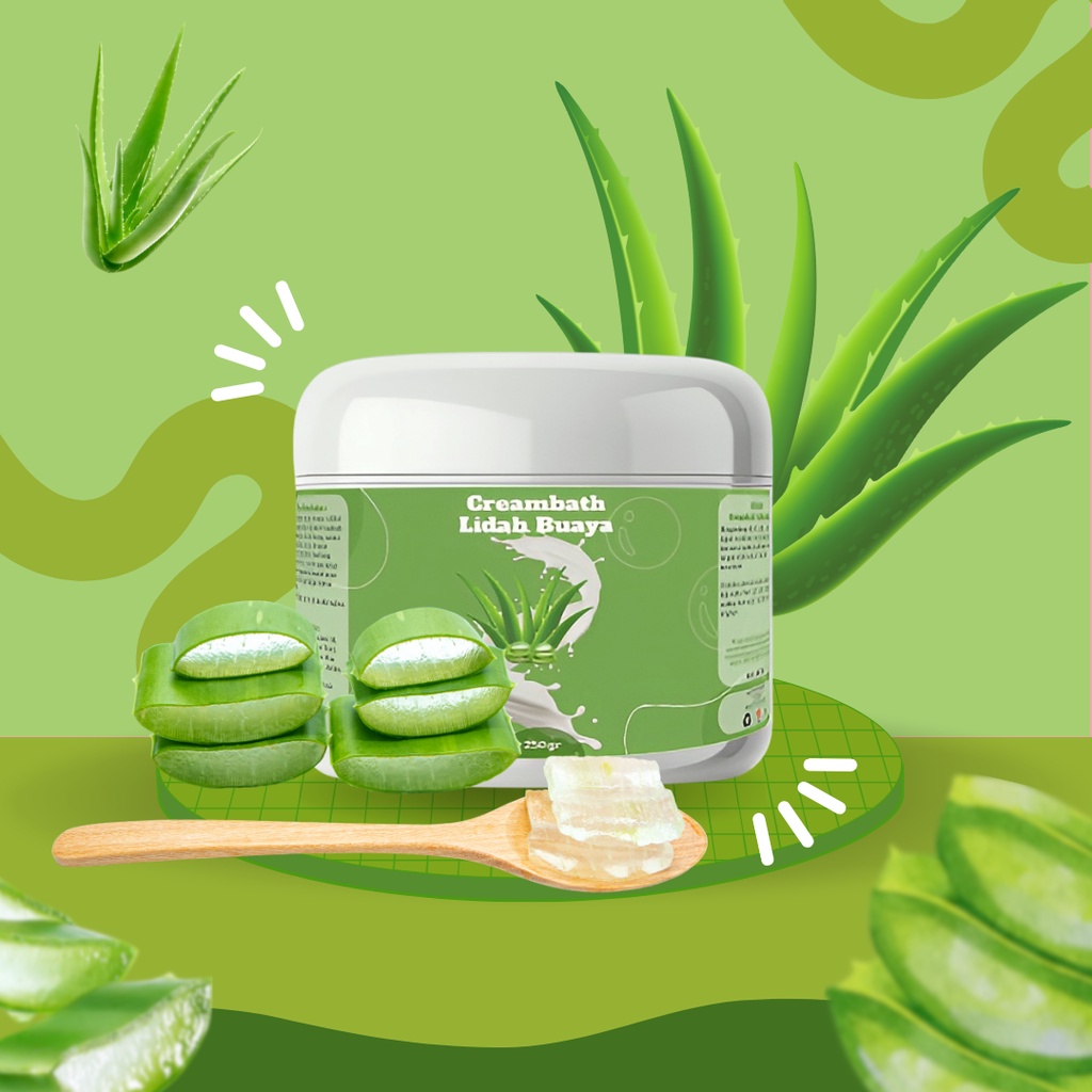Alfabet Creambath Salon Lidah Buaya 250ML - Creambath rambut Lidah Buaya