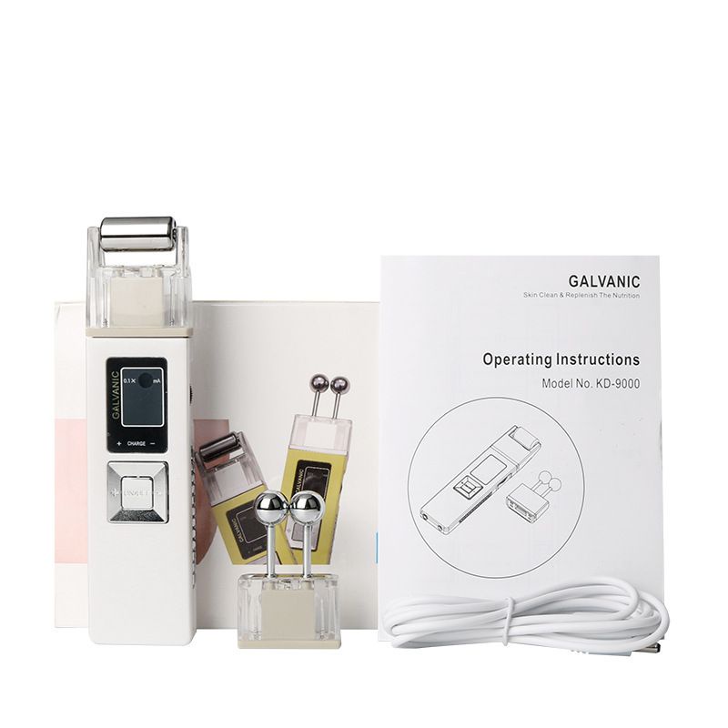 alat galvanic spa pijat wajah galvanis microcurrent skin firming anti aging keriput anti penuaan eva