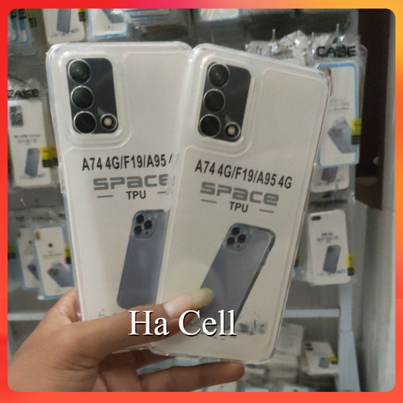 Softcase Bening OPPO A74 4G / OPPO A95 4G Case Clear Transparan