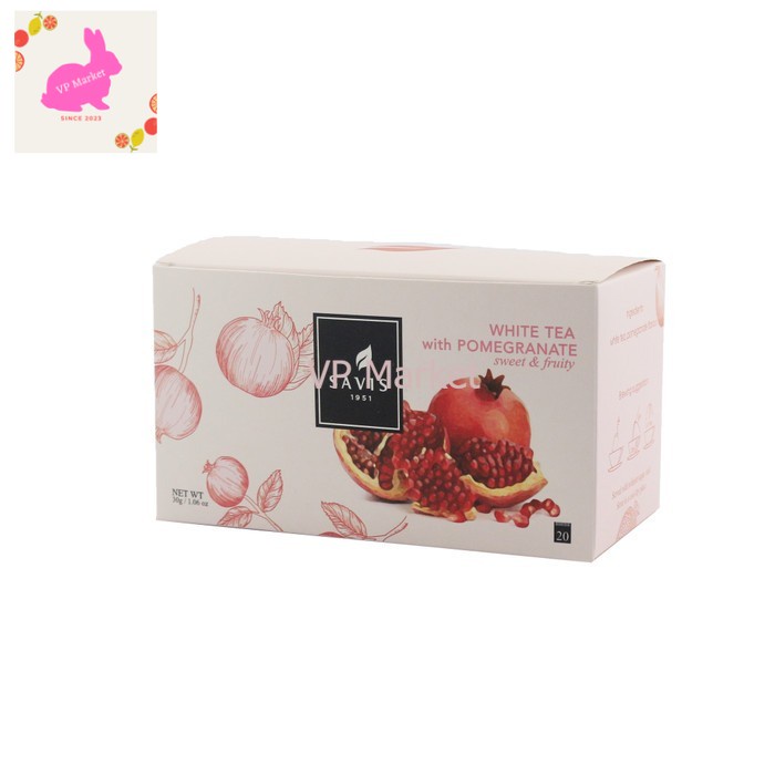 

Savis - Pomegranate White Tea 20 Teabag