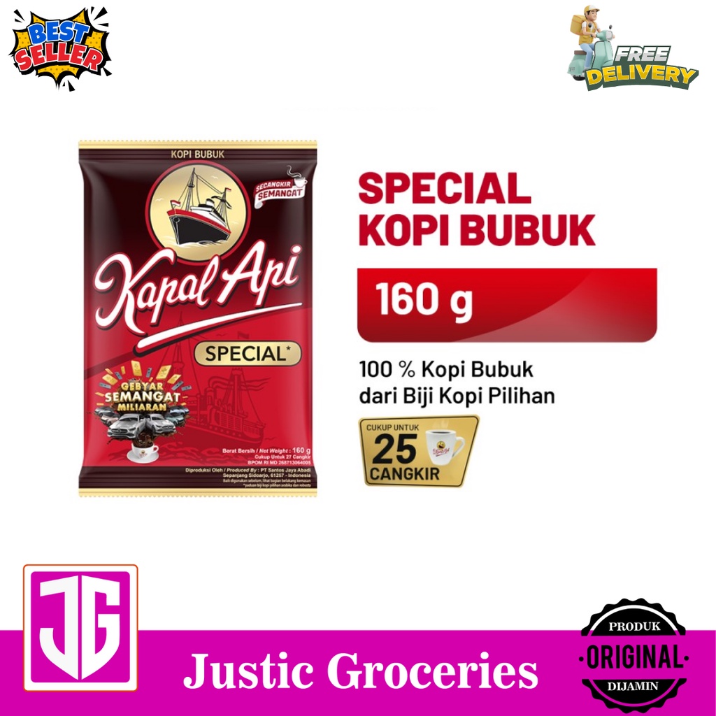 

KAPAL API Special Merah 160 gr