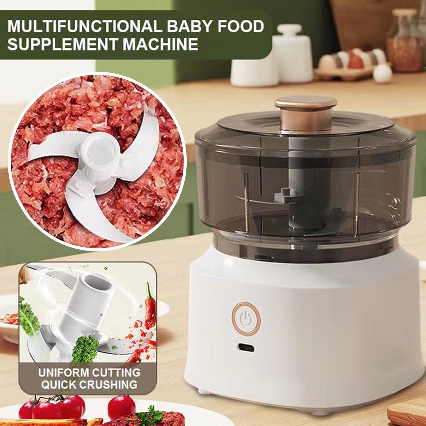 Electric Baby Food Chopper Blender Mpasi Pengolah Makanan Bayi Mpasi Multifungsi Blender Mini