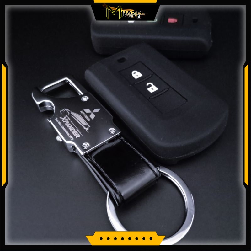 Gantungan kunci kulit Mobil MITSHUBISHI XPANDER  premium