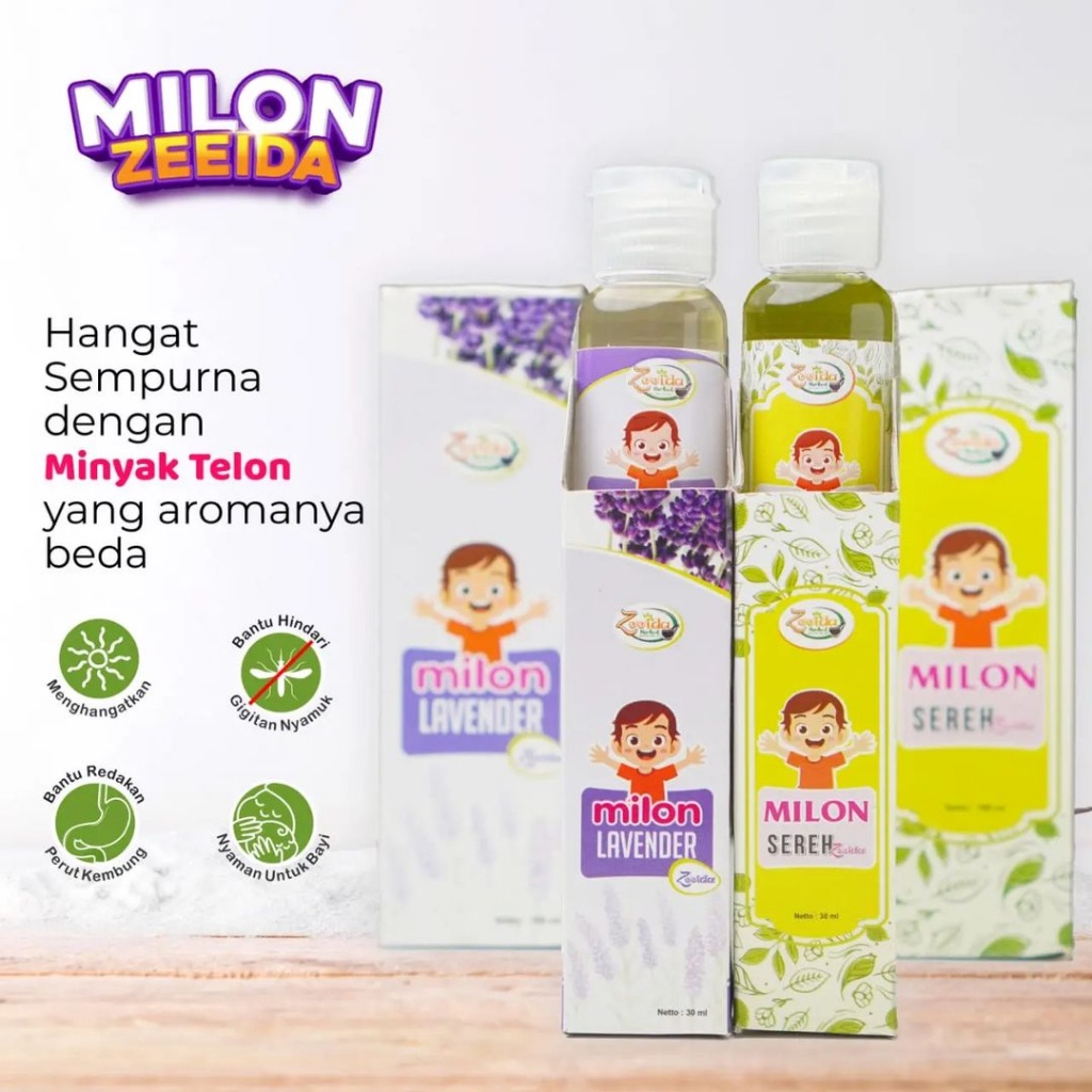 Minyak Telon Bidara Zeeida Original  Aromatic  mybaby  Minyak Balur COD