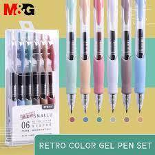 

M&G Gel Pen Retro Color 6 warna AGP 023R4
