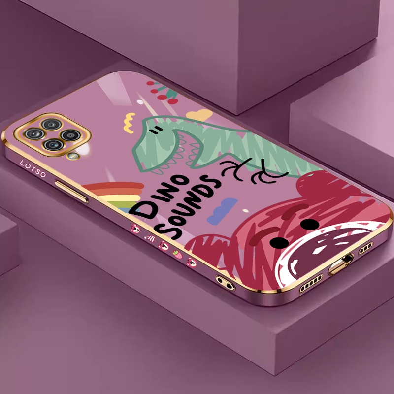 6D Plated Case For Samsung A12 4G A12 5G A12s Casing For Samsung A125 samaung F12 For SamsungA12 For