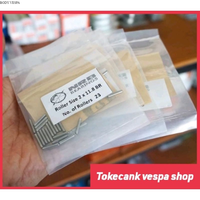 pelor bambu laher bearing gigi susun borobudur vespa vbb super sprint bajaj ps px pxe excel exclusiv