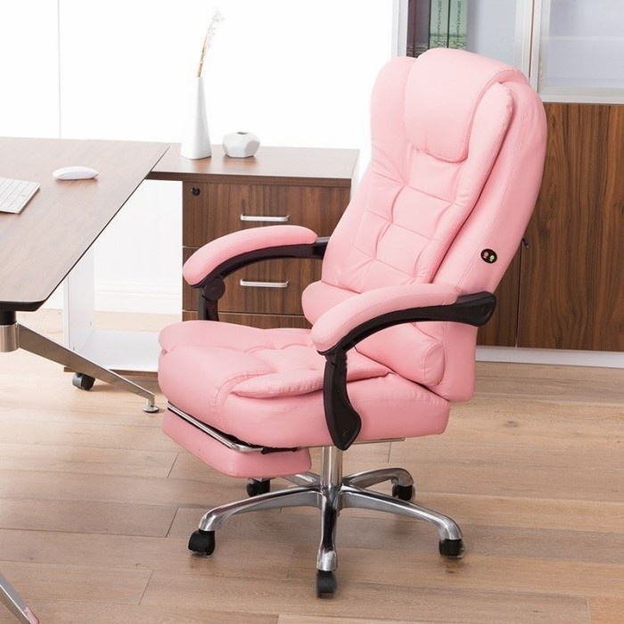 Ready Kursi Kantor Direktur Direksi 8809 - Pink