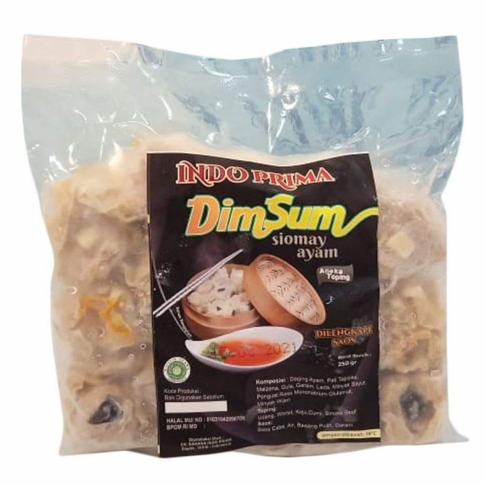 

Dimsum Ayam Mix Lembut Indoprima isi 15pcs