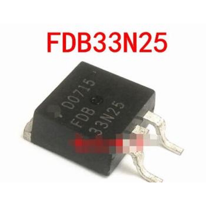 FDB33N25 FDB33N25TM 33N25 33A 250V TO-263 N-Channel MOSFET