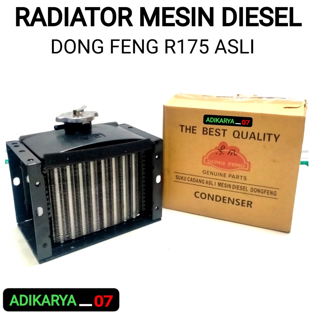 Radiator Mesin Disel R175A/R180 Condensor Radiator Mesin Disel R175A/R180