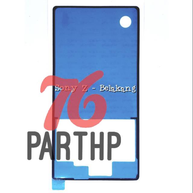 

NEW Lem Adhesive Backdoor Sony Xperia Z - Double Tape Back Cover Tutup Belakang