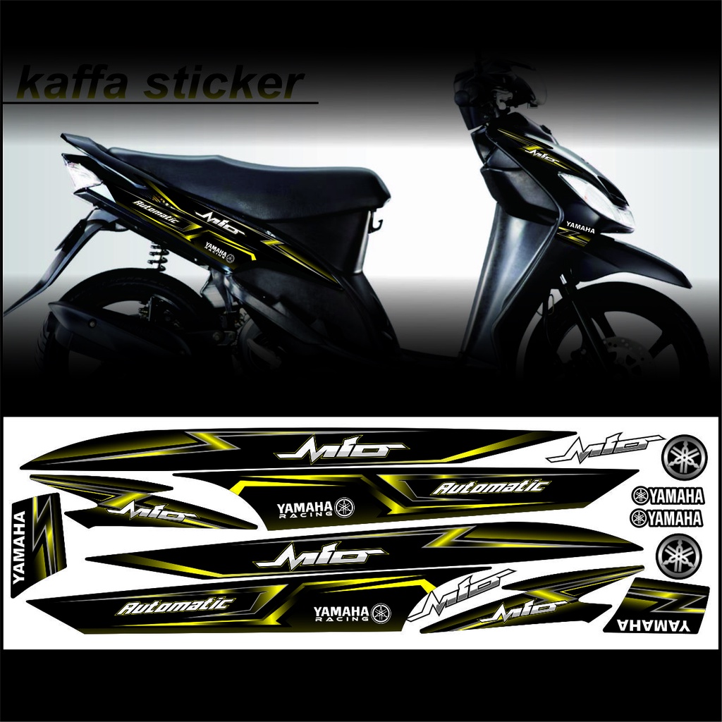 VARIASI LIS Stiker Mio Sporty striping mio smile striping mio smile mio thailand stiker mio sporty variasi VARIASI LIS STIKER