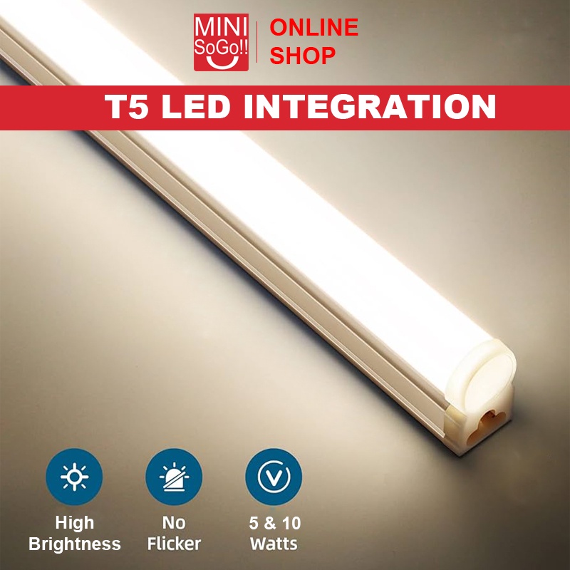 Lampu TL Neon T5 LED 30cm 60cm / Lampu T5 LED Neon LED Warna Warni 220V