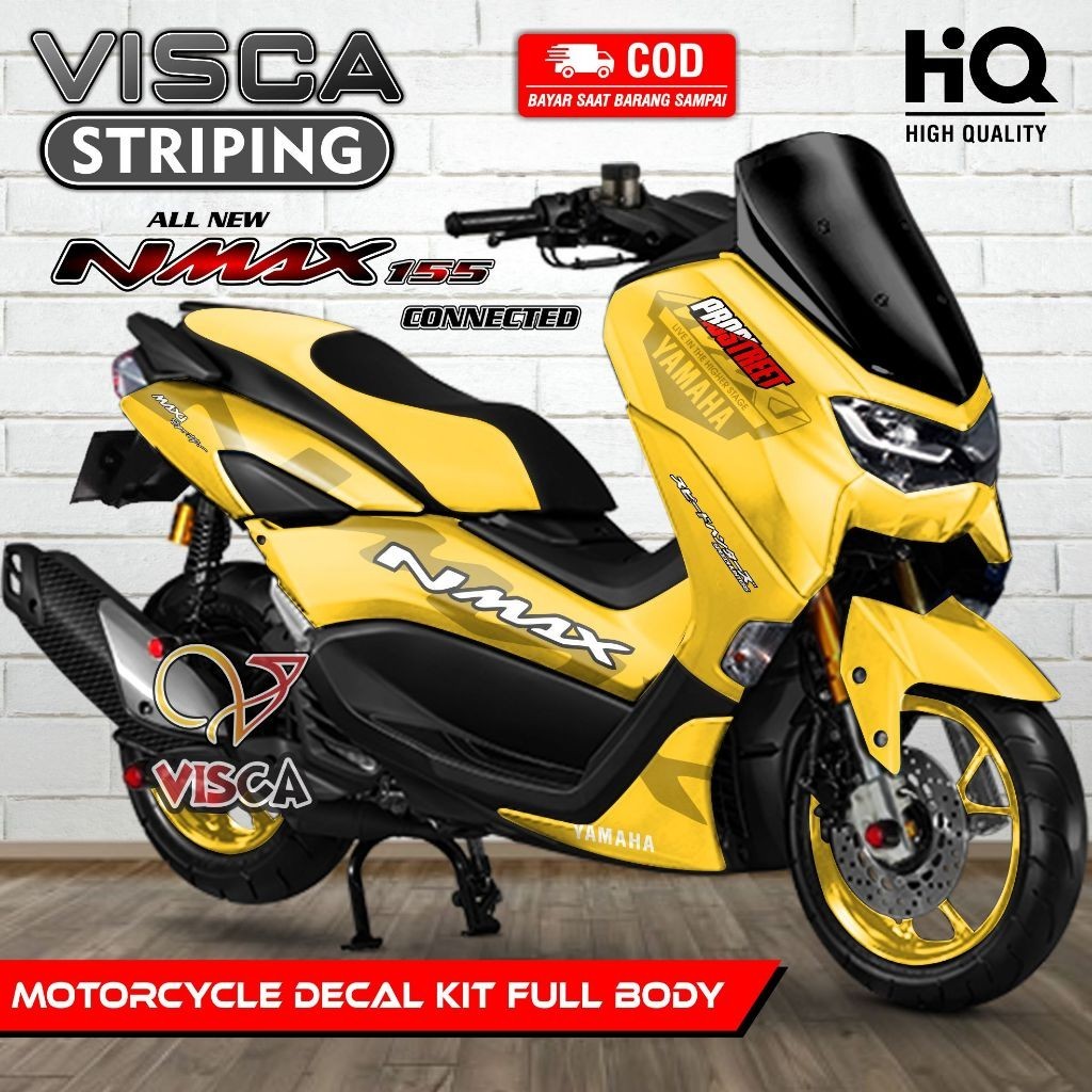 (PROMO SPECIAL) Decal Nmax New Full Body - Stiker Nmax 155 Full Body 2022 - Dekal Nmax 2022 Full Bod