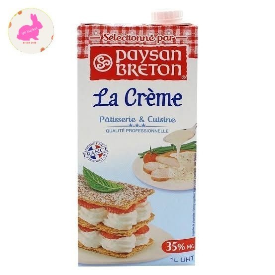 

Paysan Breton UHT Cream 1Liter Impor