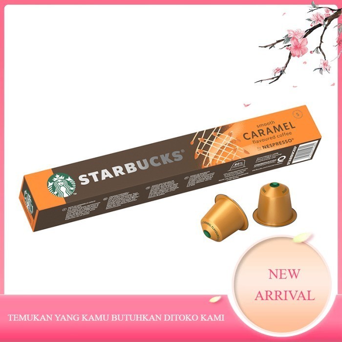 

Starbucks Nespresso Smooth Caramel Coffee Capsule / Kapsul Kopi