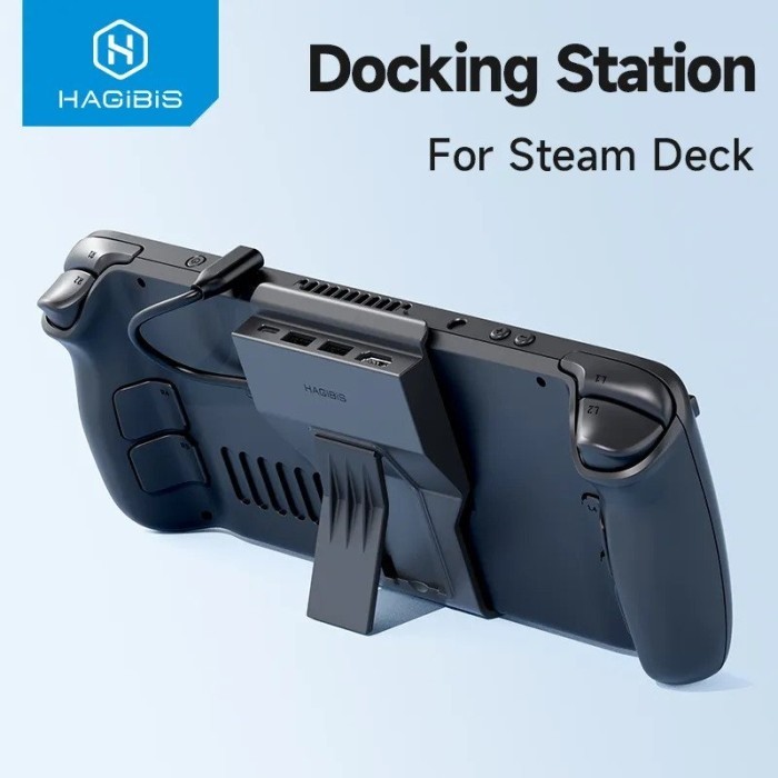 HAGIBIS STEAM DECK DOCKING STATION HUB USB C TO 4K 60 Hz