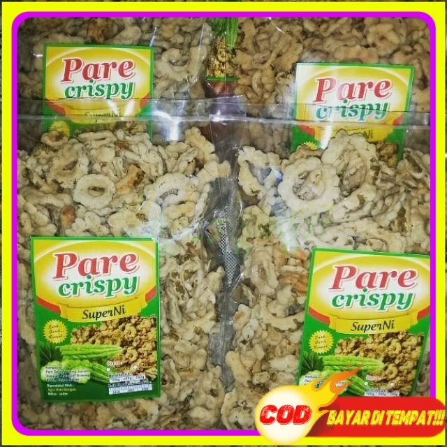 

Keripik pare 1 kilogram Sehat Nagihi Camilan Pare crispy