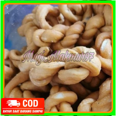 

Pluntir polos 1Kg rasa manis gurih / Plintiran / Untir untir / Kue tambang