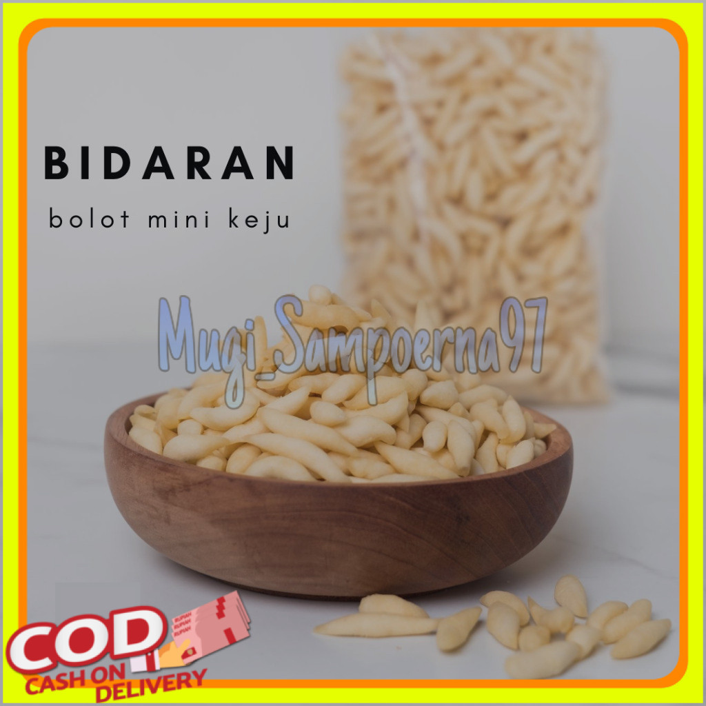 

Bidaran Keju Mini / Bolot Keju Mini Anak / Telur Gabus Keju 1 KILOGRAM