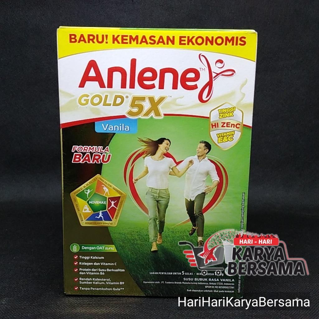 

SUSU BUBUK ANLENE GOLD 5X VANILA 170GR