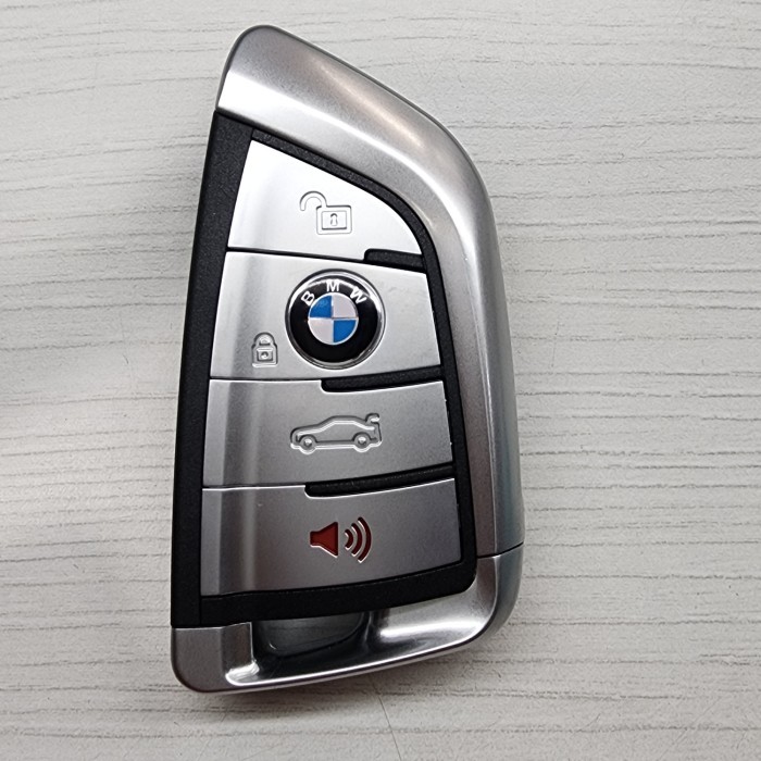 

Kunci Remot BMW Keyless F30 F10 F15 - Silver, 433 Mhz