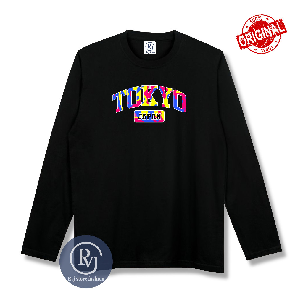Celine2 - Rvj store fashion - Tshirt Tokyo LENGAN PANJANG
