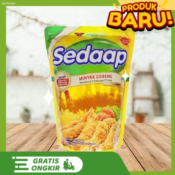 

PAKET MURAH 2 Minyak Goreng Sedap Pouch 2L