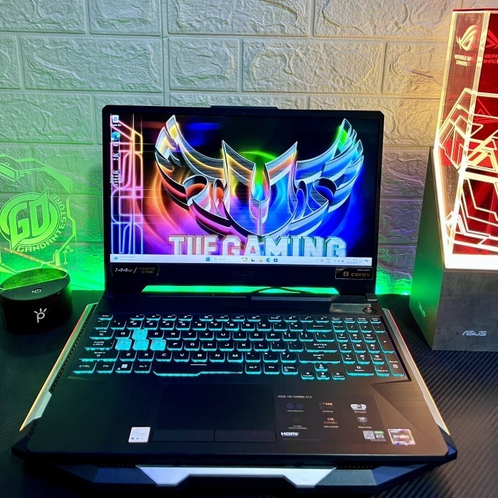 Asus TUF A15 FA506QM Ryzen 9 5900HX RTX 3060 144 Hz IPS Gaming Desain || Dash F15 F16 A15 Zephyrus G