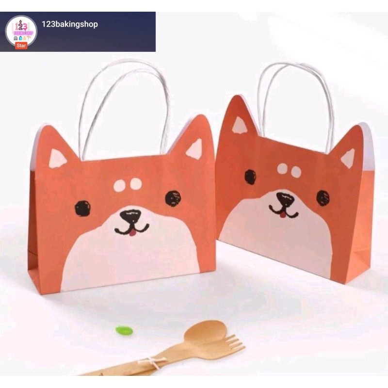 

Paperbag karakter Goodiebag ultah Tas kado Goodiebag hamper karakter ultah anak