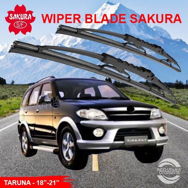 JUAL Wiper Kaca Depan Taruna Wiper Mobil SAKURA BEST SELLER