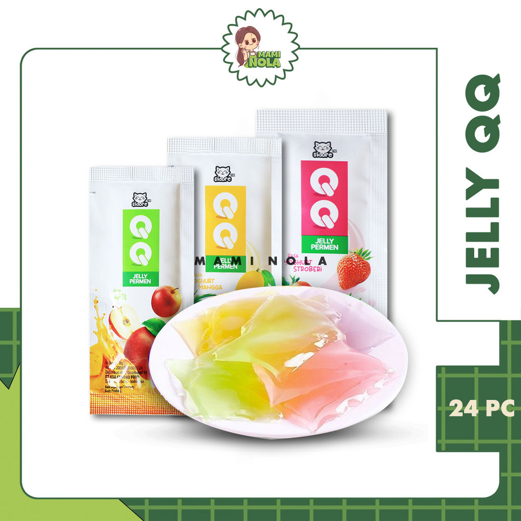 

Silkys Yogurt Jelly Slurpp Jelly QQ 1 box isi 24pc Aneka Rasa buah