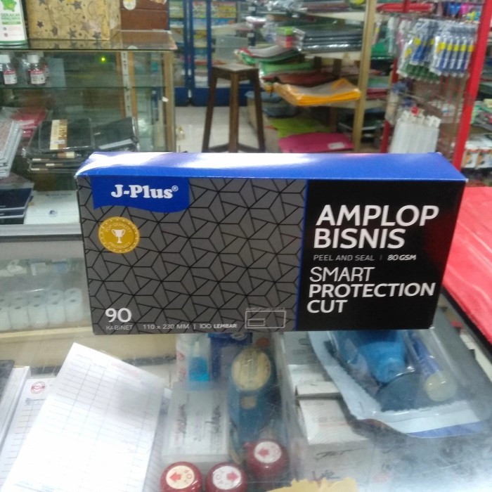

Amplop 90 J-plus jendela kiri isi 100 lembar