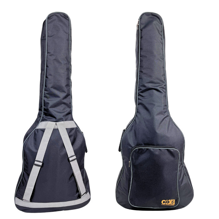 Tas Gitar Akustik Jumbo Ransel Poliester Polos Anti Air - Tosca