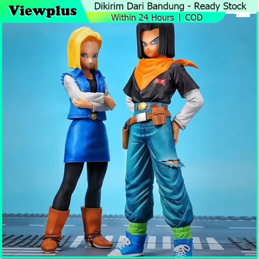 Statue Dragonball Android 17 18 dragon ball action figure