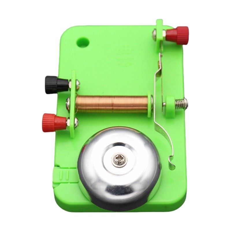 

(1sz4yh62ci) Electric Bell Relays Apparatus Electric Bell Relays Device Electricity Experiment Supplies for Teaching Demonstration