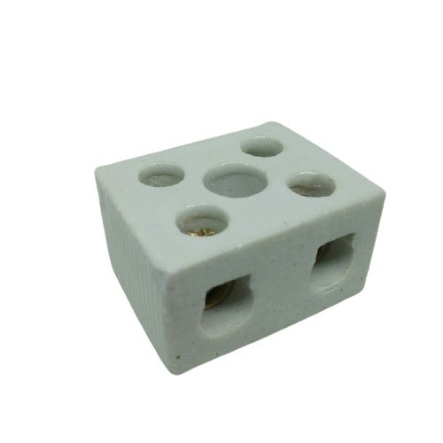 DDB99 2W5H-30A - TERMINAL BLOCK KERAMIK 2 POLE 30 AMPERE FORT