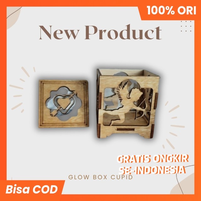KOTAK LILIN VALENTINE BISA CUSTOM NAMA HADIAH UNTUK HARI ULANG TAHUN HARI KASIH SAYANG LILIN ELEKTRI