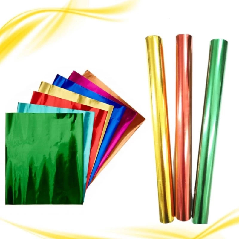 

25 lembar Kertas Kado Metalik / Kertas Manila Kilat / Kertas Timah