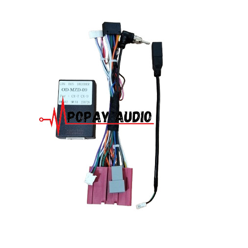 Soket Head unit Android + Canbus for Mazda CX7 - CX9