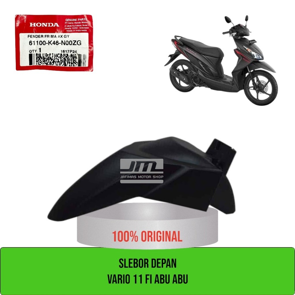 Slebor depan vario 110 fi abu abu 61100-K46-N00ZG