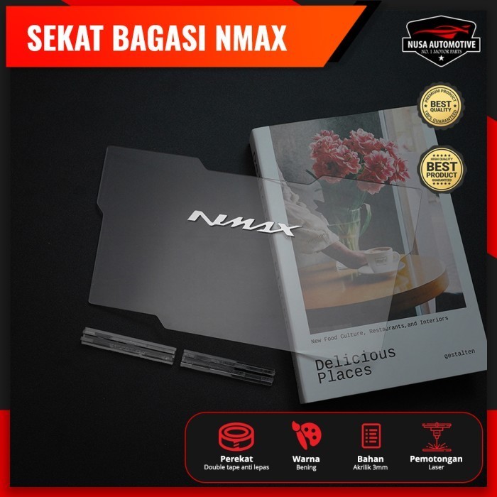 SEKAT BAGASI NMAX NEW NMAX OLD PEMISAH BAGASI BOX MOTOR  NMAX