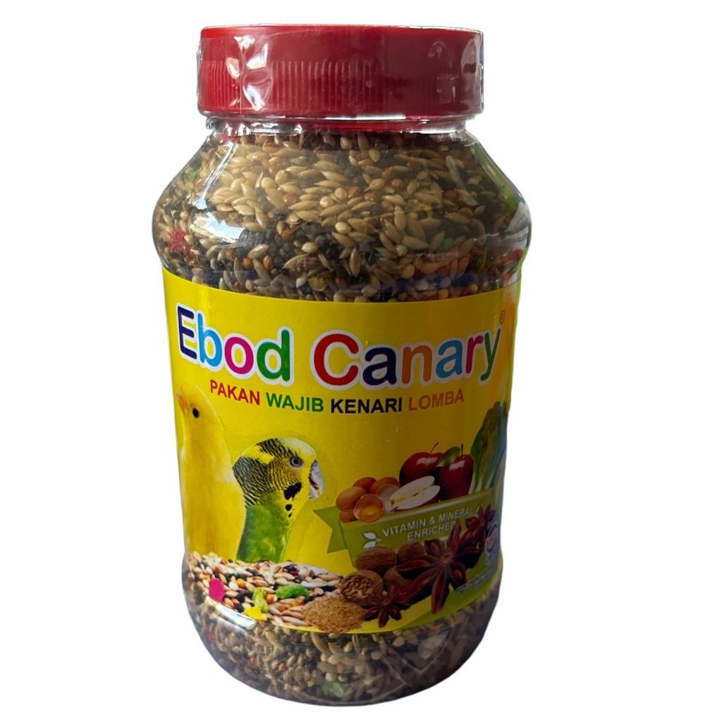 EBOD CANARY BOTOL PAKAN BURUNG KENARI BLACTROAT SANGER BRANJANGAN DLL - Romeesa