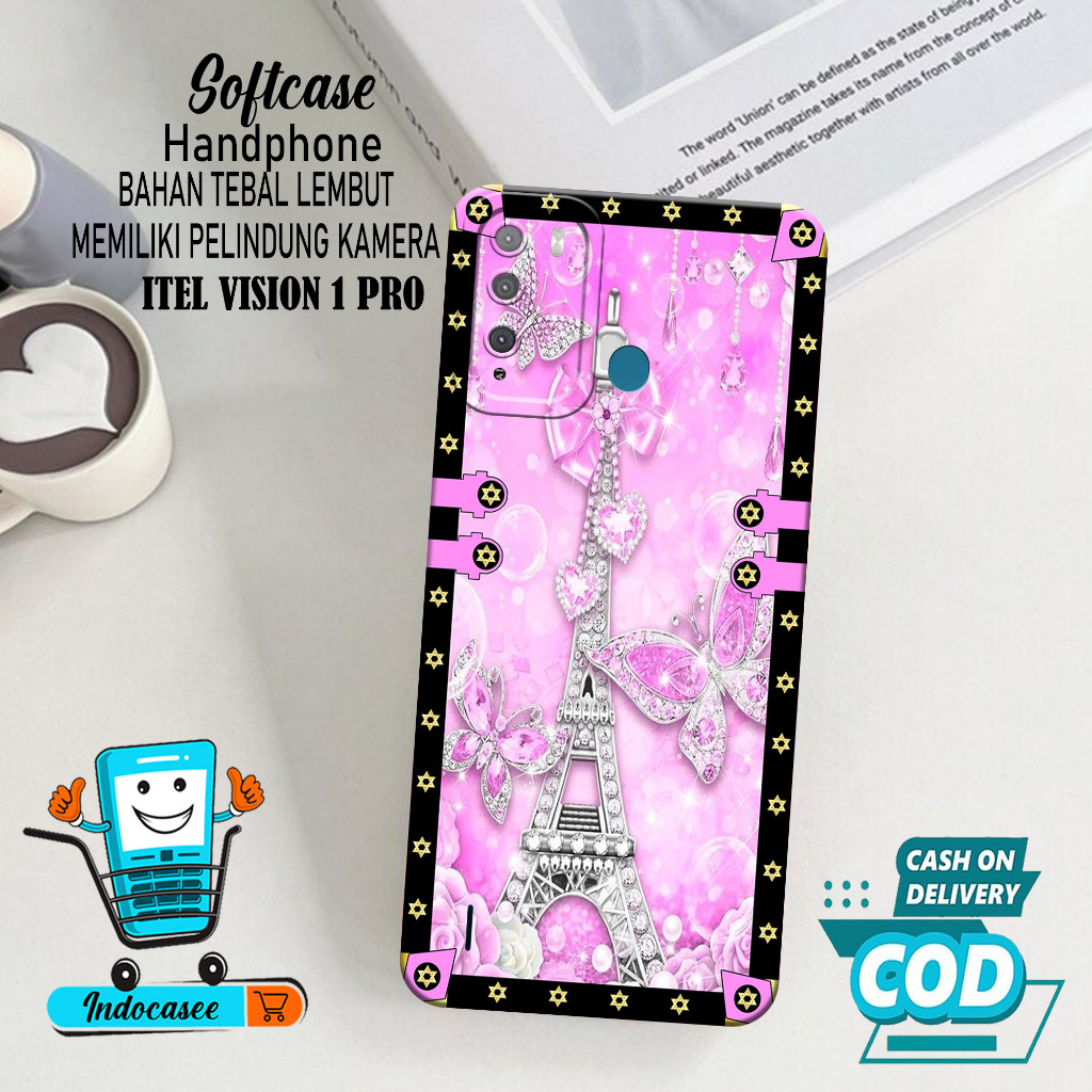 Lilystore- Case Hp Itel Vision 1 Pro - Softcase Itel Vision 1 Pro - Casing Itel Vision 1 Pro -